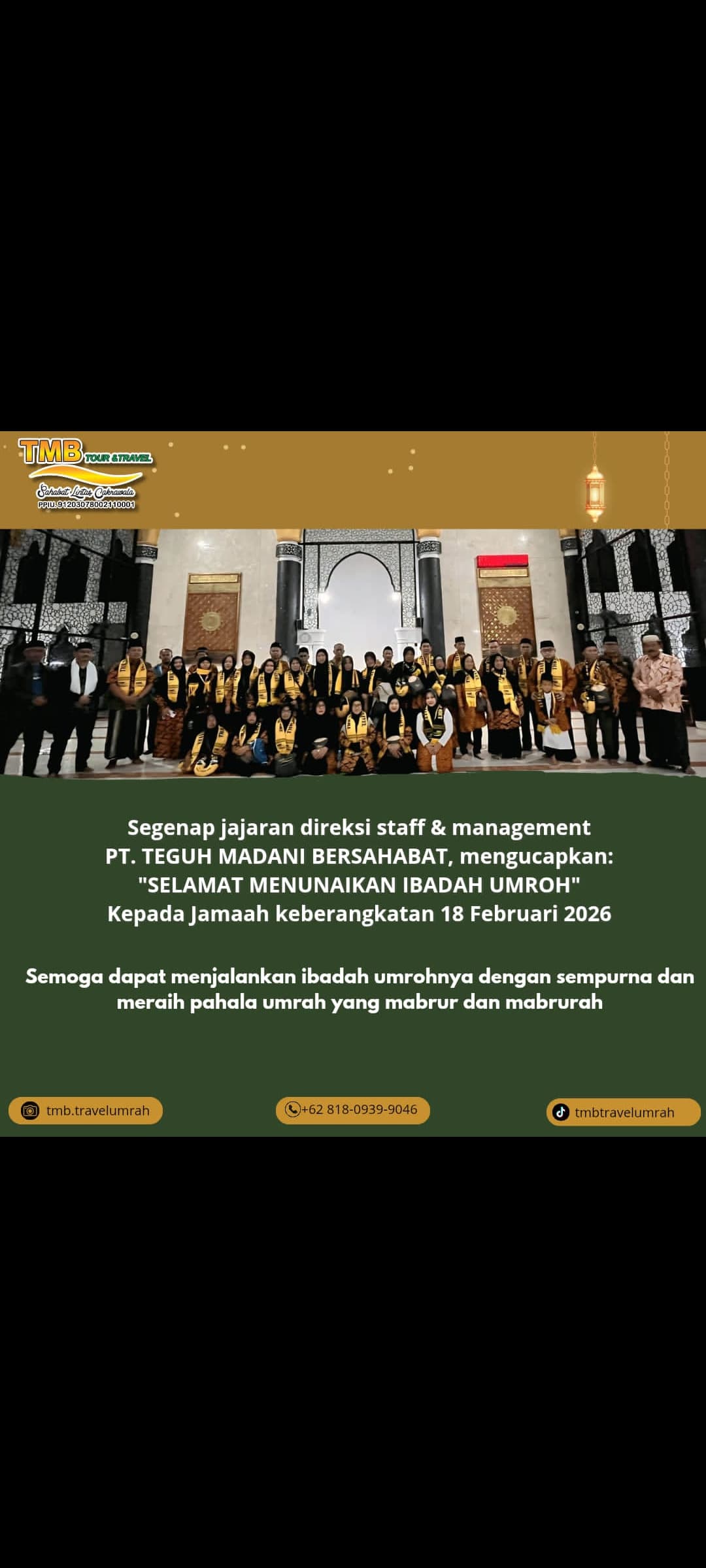 Paket umrah TMB
